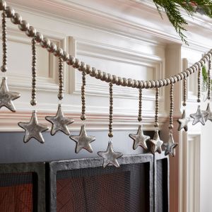 Silver Star Garland