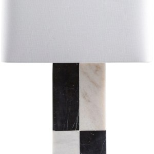 CHECKARD  MARBLE TABLE LAMP