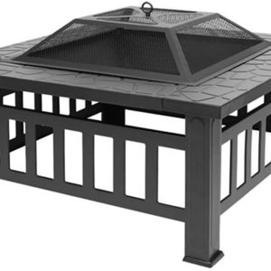 32''Portable Courtyard Metal Fire Bowl