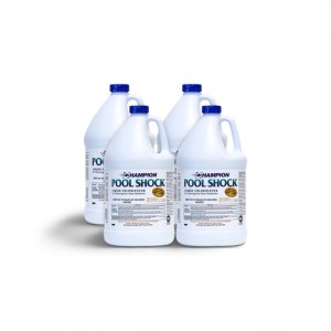 Champion Liquid Chlorine (4-Pack) - Swimming Pool & Spa Liquid Shock Treatment
